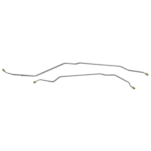 1969 Chevrolet Camaro 3/16" Rear Multi-Leaf Axle Brake Lines 2pc, Stainless