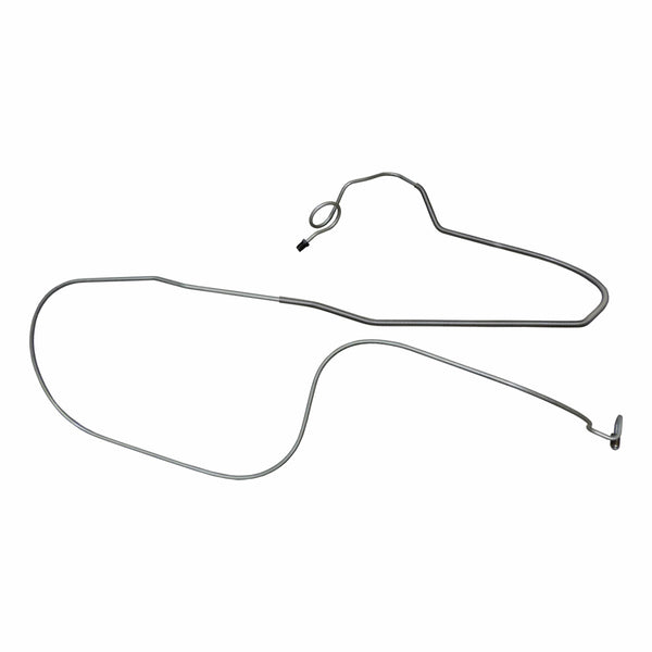 1986-92 Chevrolet Camaro Power Disc 1/4" Front to Rear Brake Line Metric Fittings 1pc, Stainless