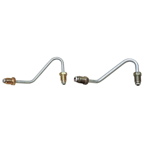 1984-89 Chevrolet Camaro 4 Wheel Power Disc Master Cylinder Line Kit, 2pc Stainless