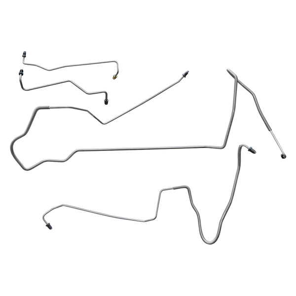 1998-02 Chevrolet Camaro w/ABS & Traction Control Four-Wheel Disc Front Brake Kit (No Flex In Lines) 4pc, Stainless