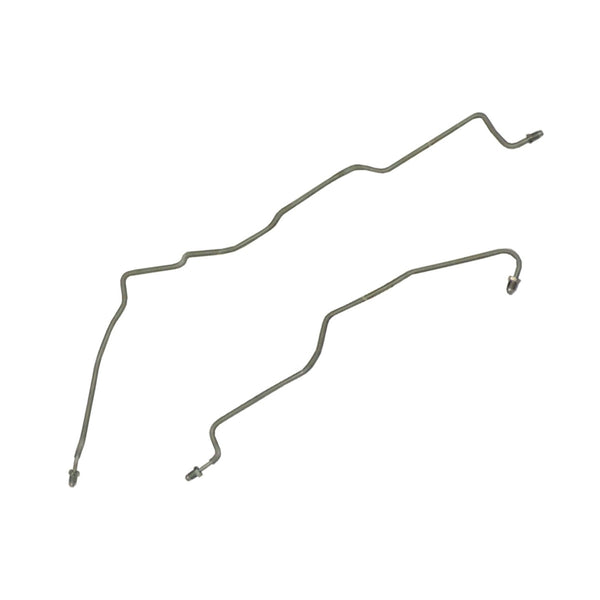 1998-02 Chevrolet Camaro Four Wheel Disc ABS and Traction Control 3/16" Rear Axle Brake Lines 2pc, Stainless