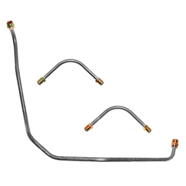 1969 Chevrolet Camaro 350CID-300HP 4bbl Holley Dual-Feed 3/8", 5/16" Pump to Carb Lines 3pc, Stainless