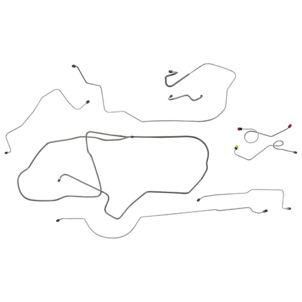 1969-70 Dodge Polara/Monaco Power Disc Brake Line Kit, Stainless