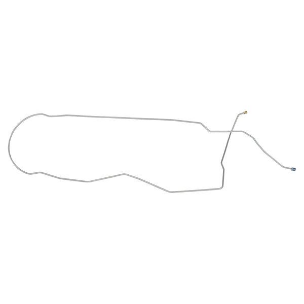 1973-77 Chevrolet El Camino 1/4" Front to Rear Brake Line 1pc, Stainless