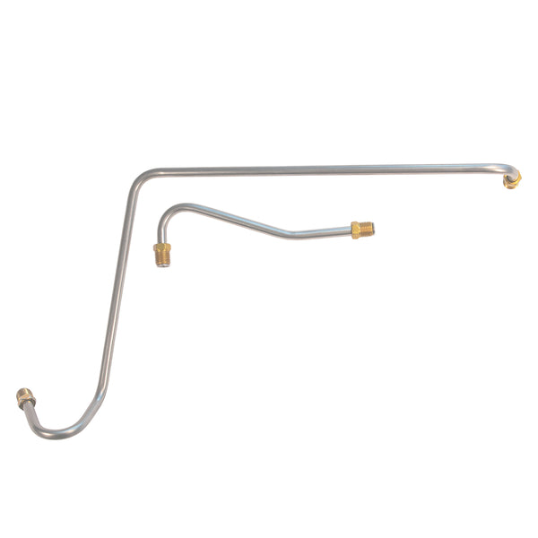 1962 Chevrolet Impala 409CID Dual-Quad Pump to Carb Lines, Stainless (SU-2)
