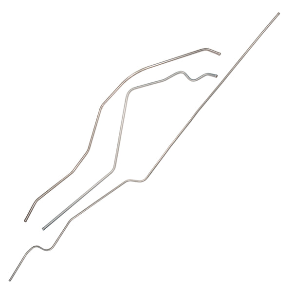 1958 Chevrolet Impala (Under Rocker Routing) 3/8" Main Fuel Lines, 3pc, Stainless