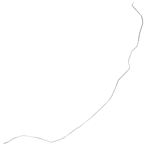 1965-66 Chevrolet Impala Convertible 1/4" Fuel Return Line 1pc, Stainless