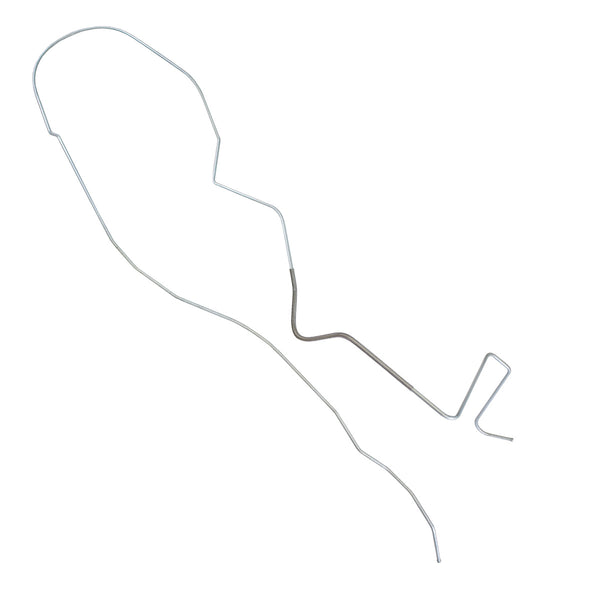 1967-68 Chevrolet Impala/SS Hardtop 5/16" Main Fuel Line Hardtop 1pc, Stainless