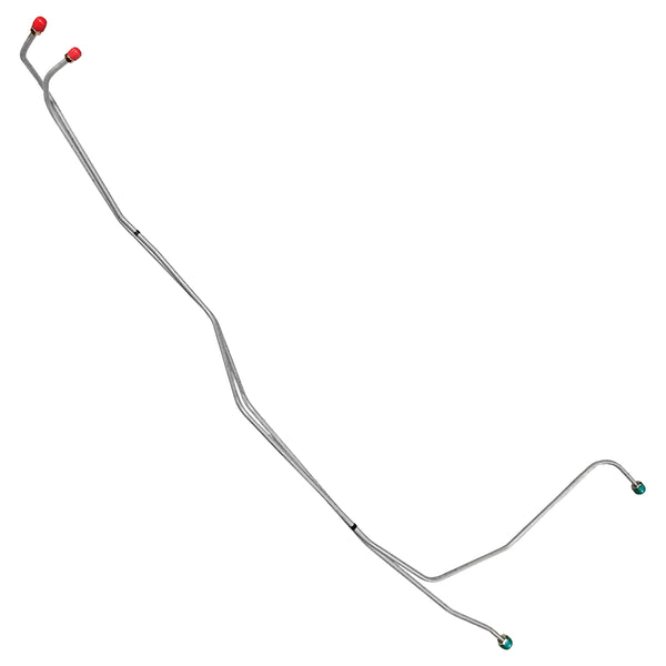 1962-64 Chevrolet Impala V8 Powerglide Aluminum Case 5/16" Trans Cooler Lines 2pc, Stainless