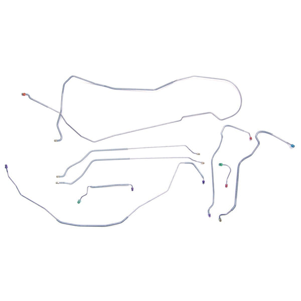 1968 Chevrolet Chevelle SS (Only) Hardtop Power Disc Brake Line Kit 8pc, Stainless