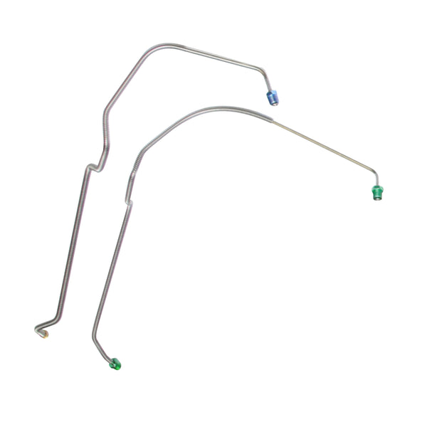 1971-72 Chevrolet Chevelle El Camino Power Disc M/C Lines 2pc, Stainless