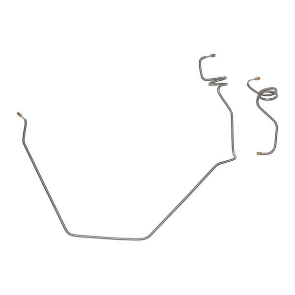 1970 Nova Power Or Manual Disc, Right & left Front Brake Lines, 2pc Stainless