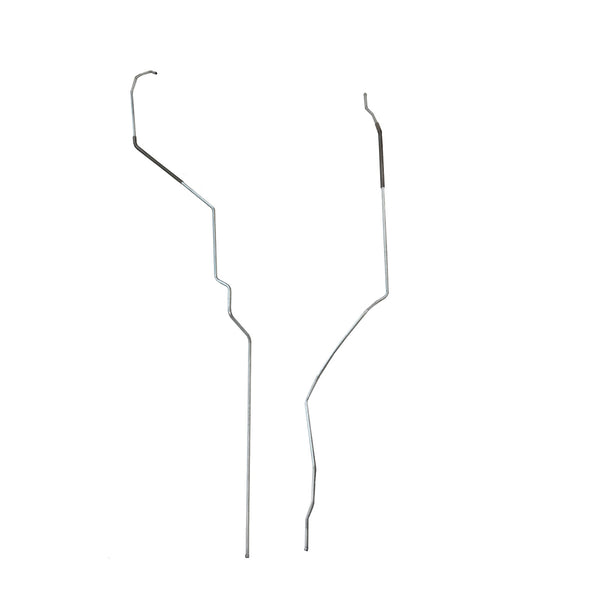1968 Chevrolet Chevy II SS (PS Routing) 3/8" Main Fuel Lines 2pc, Stainless