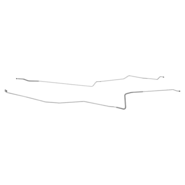 1970 Chevrolet Nova SS (PS Routing) 3/8" Main Fuel Lines 2pc, Stainless