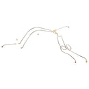 1966 Chevrolet GMC C10 Truck Dual Master Conversion Complete Power Drum Line Kit Long bed, 10pc, Stainless