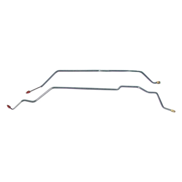 1972 Chevrolet/GMC Truck 2WD 1/2-Ton 3/16" Leaf Rear Axle Brake Lines 2pc, Stainless