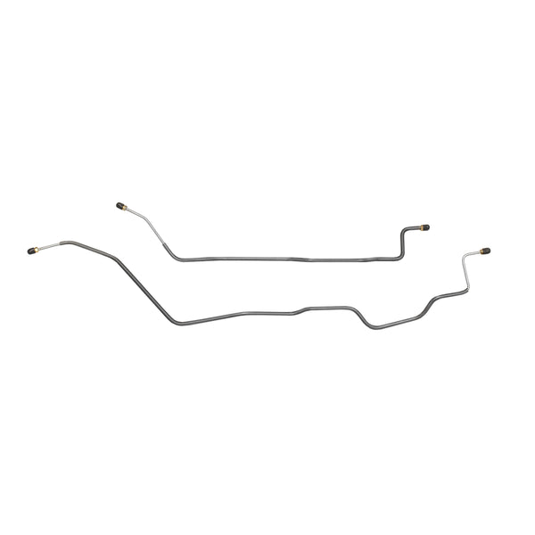 1981-87 Chevrolet/GMC Truck 2WD Dual Rear Wheel Rear Axle Brake Lines 2pc, Stainless