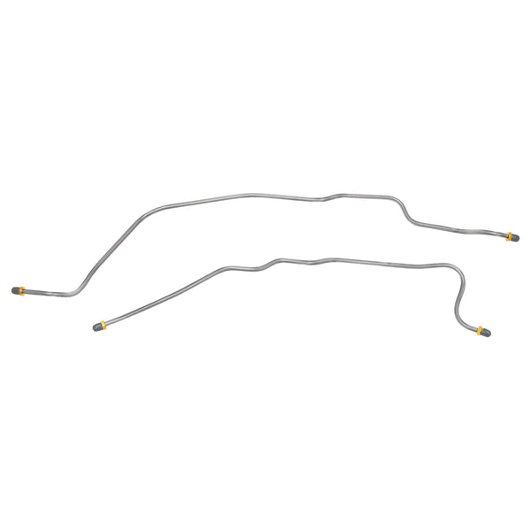 1988-94 Chevrolet GMC Truck 2WD 1/2-Ton 3/16" Rear Axle Lines 2pc, Stainless