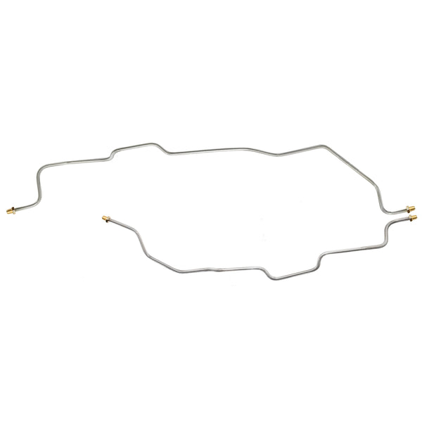 1988-94 Chevrolet GMC Truck 2WD 1-Ton Dually Rear Axle Brake Lines 2pc, Stainless