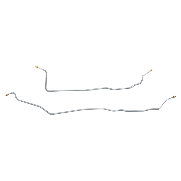 1992-00 Chevrolet GMC Suburban Tahoe Yukon 1/2-Ton Rear Axle Brake Lines 2pc, Stainless