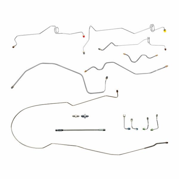 1998-99 Chevrolet/GMC S10/Sonoma 2WD Ext. Cab Shortbed Four-Wheel Disc Brake Kit 11pc, Stainless