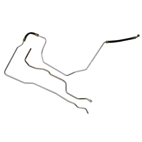1999-03 Chevrolet GMC 1500 2500 1500HD 2WD & 4WD 5.3L & 6.0L V8 Std. Cab, Short & Long Bed, (w/ Filter on Frame) 3/8" Main Fuel Lines Line 2pc, Stainless