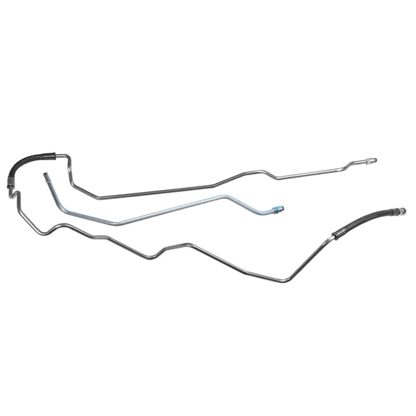 1999-04 Chevrolet/GMC 2500HD/3500 2/4WD 6.0L V8 Ext. Cab Shortbed (w/Filter on Frame) 3/8" Main Fuel Lines 2pc, Stainless
