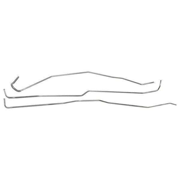 1972 Chevrolet GMC Blazer Jimmy Suburban 4WD 5/16" Charcoal Canister Lines 3pc, Stainless