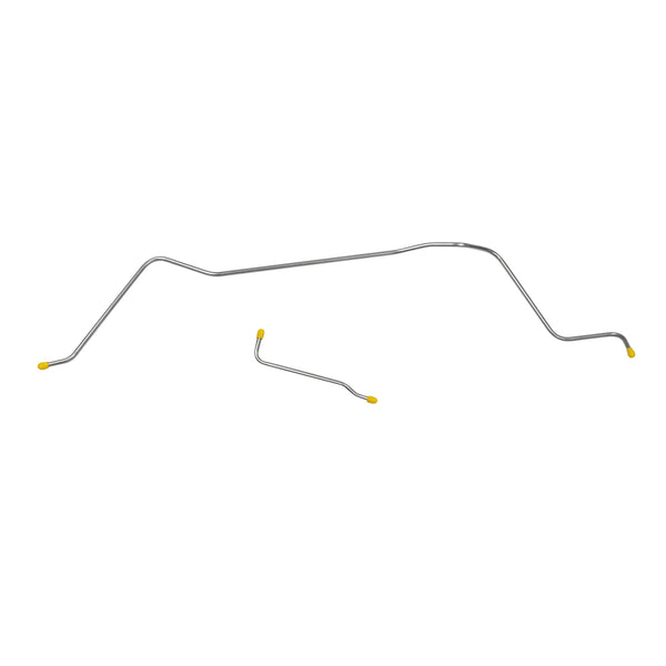 1981-87 Chevrolet/GMC Truck 2WD Crew Cab Dual Tank 1/4" Return Line 2pc, Stainless