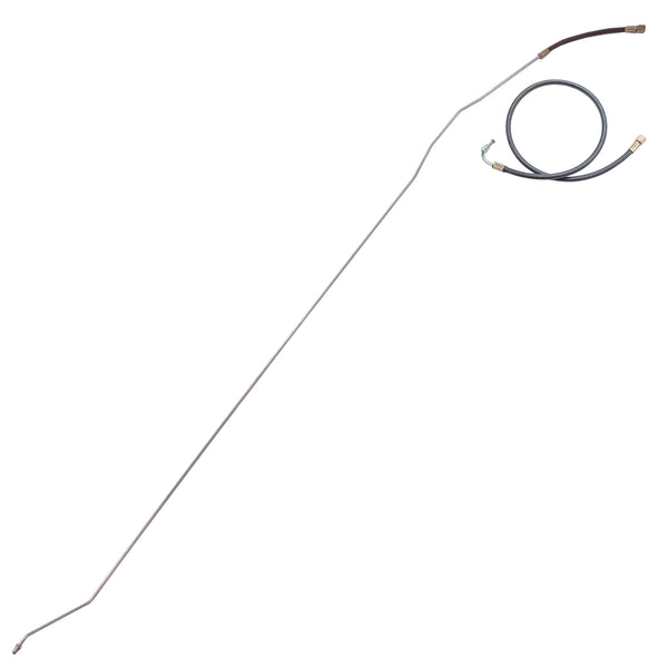 1988 Chevrolet/GMC Truck 2wd Fuel Return Line 5/16", 2pc, V8, 1/2-3/4 ton, Ext Cab, Shortbed, F.I. w/Rubber Hose, Stainless