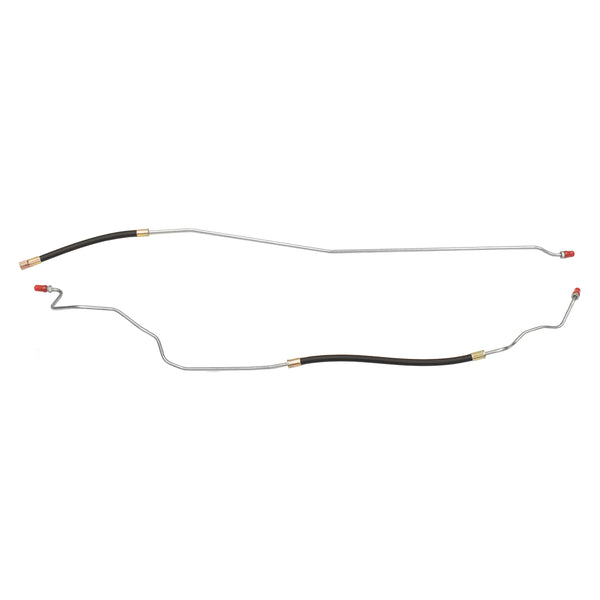 1990-94 Chevrolet GMC Truck 4WD 1500 2500 Small Block V8 FI (w/Rubber Hose) Std. Cab Short Bed 5/16" Fuel Return Lines 2pc, Stainless