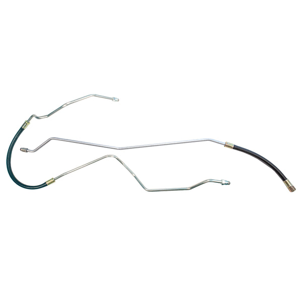 1990-94 Chevrolet GMC Truck 4WD 1/2, 3/4-Ton Big Block V8 FI (w/Rubber Hose) Std. Cab Shortbed 3/8" Main Fuel Lines 2pc, Stainless
