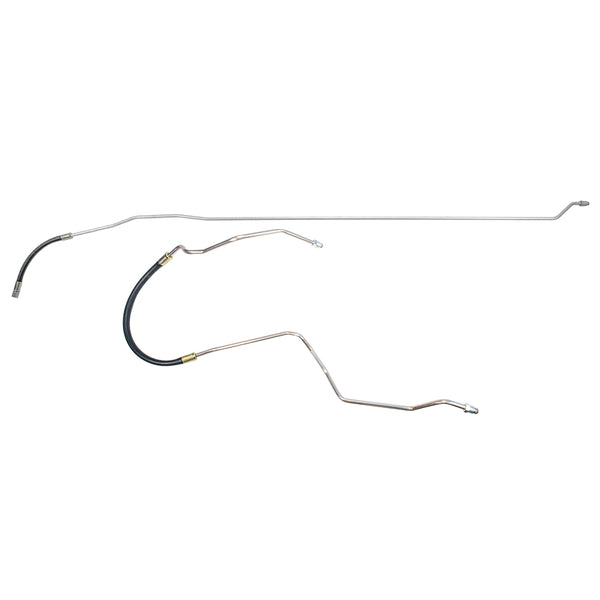 1990-94 Chevrolet/GMC Truck 4WD 1/2, 3/4-Ton Big Block V8 FI Ext. Cab Longbed 3/8" Main Fuel Lines 2pc, Stainless