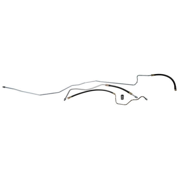 1990-91 Chevrolet/GMC Blazer/Jimmy 4WD V8 FI 1/2-Ton 3/8" Main Fuel Lines - 3pc - Stainless Steel