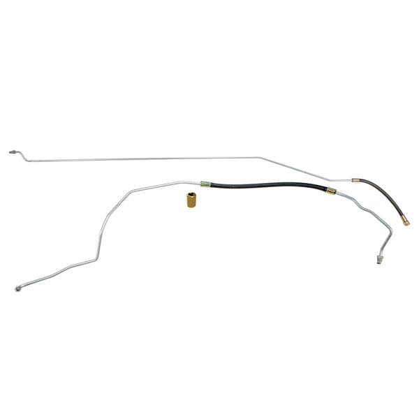 1990-94 Chevrolet GMC Truck 4WD 1/2, 3/4-Ton Big Block V8 FI Ext. Cab Shortbed 5/16" Fuel Return Lines 2pc, Stainless