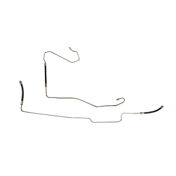 1989-93 Chevrolet/GMC S10/S15 2WD 2.5L 4CYL FI Std. Cab Shortbed 5/16" Fuel Return Lines 2pc, Stainless