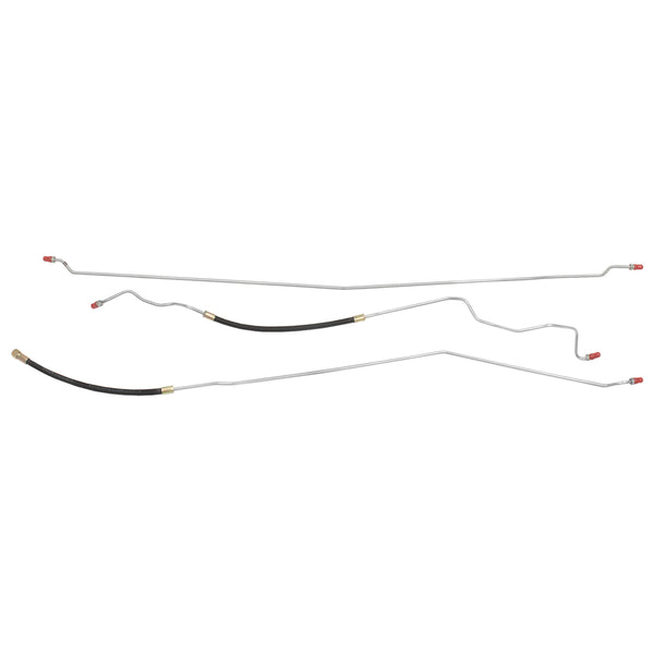 1992-95 Chevrolet GMC Suburban 4WD 1/2-Ton 5.7L FI (Non-Vortec) 5/16" Fuel Return Lines 3pc, Stainless