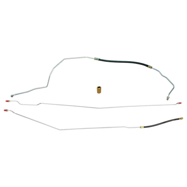 1992-95 Chevrolet/GMC Suburban 4WD 1/2-, 3/4-Ton 7.4L FI Big Block (Non-Vortec) 5/16" Fuel Return Lines 3pc, Stainless