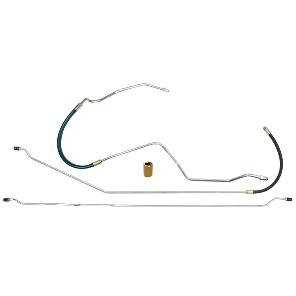 1992-95 Chevrolet GMC Suburban 2WD 7.4L FI (Non-Vortec) 3/8" Main Fuel Lines 3pc, Stainless
