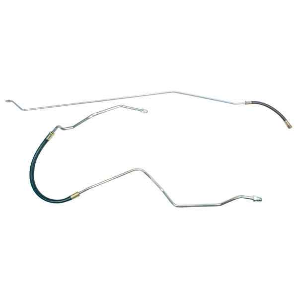 1995-96 Chevrolet GMC Truck 4WD 3/4, 1-Ton Big Block V8 (Non-Vortec) FI Ext. Cab Shortbed 3/8" Main Fuel Lines 2pc, Stainless