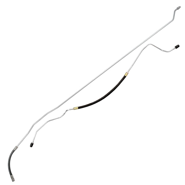 1995-96 Chevrolet/GMC Truck 4WD 1/2-Ton Small Block V8 (Vortec) FI Ext. Cab Longbed 3/8" Main Fuel Lines 2pc, Stainless