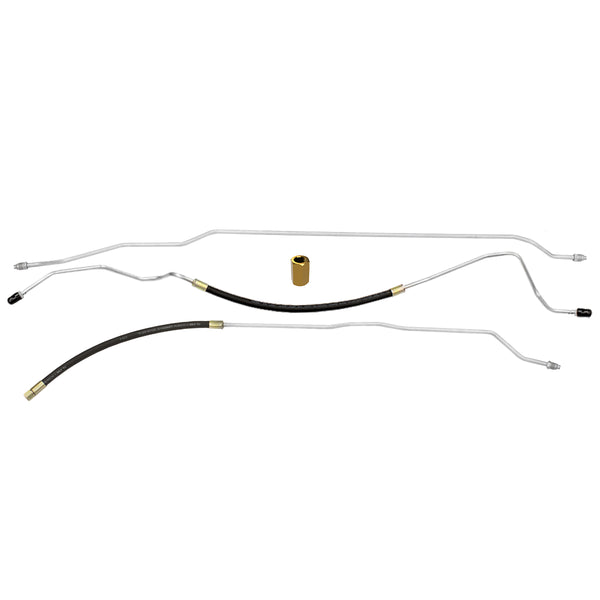 1995-97 Chevrolet/GMC Tahoe/Yukon/Denali 2DR 2WD 5.7L (Vortec) 3/8" Main Fuel Lines 3pc, Stainless