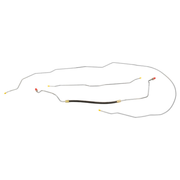 1995-97 Chevrolet GMC Tahoe Yukon 2DR 4WD V8 (Vortec) 1/4" Charcoal Canister Lines 3pc, Stainless