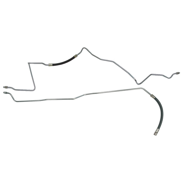 1994-96 Chevrolet/GMC S10/Sonoma 2WD 4.3L 6CYL FI Ext. Cab Shortbed 3/8" Main Fuel Lines 2pc, Stainless