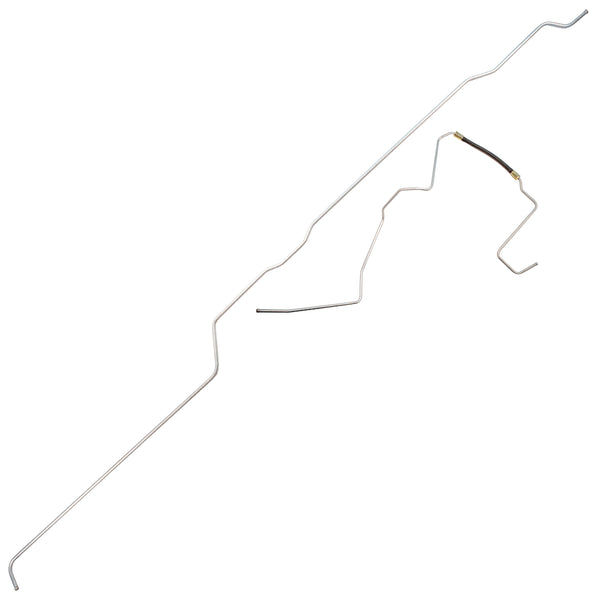 1994-96 Chevrolet GMC S10 Sonoma 4WD 2.2L 4CYL FI Ext. Cab Shortbed 5/16" Fuel Vapor Lines 2pc, Stainless