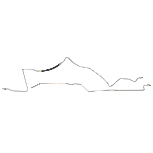 1997-98 Chevrolet/GMC S10/Sonoma 2WD 4.3L V6 FI Ext. Cab Shortbed 3/8" Main Fuel Lines 2pc, Stainless