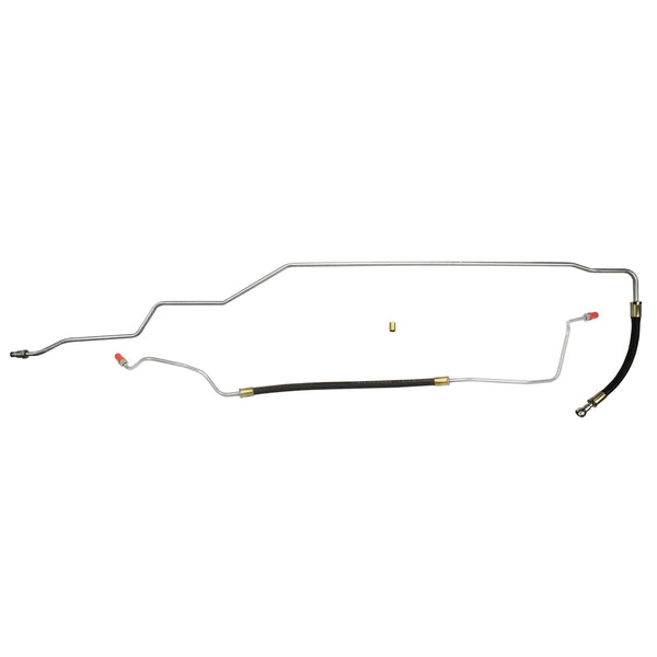 1997-98 Chevrolet/GMC Yukon/Tahoe/Denali 4DR (w/Side Tank) 4WD 5.7L Vortec 5/16" Fuel Return Lines 2pc, Stainless