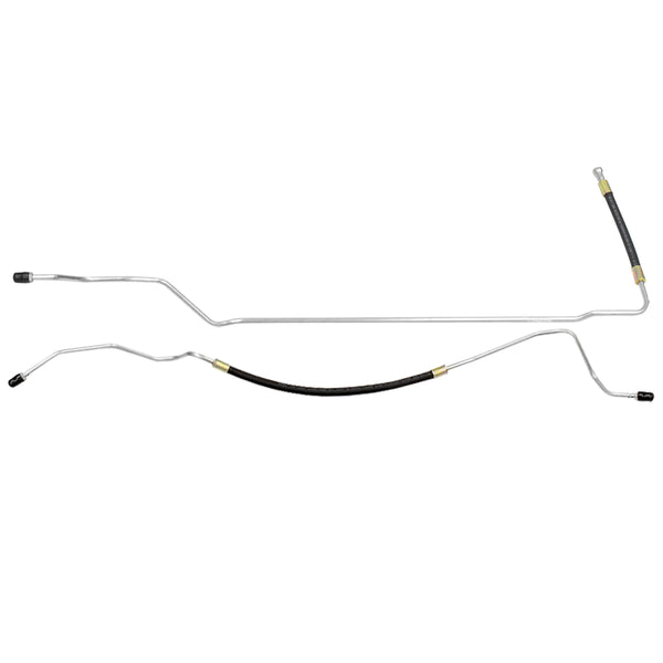 1997-98 Chevrolet/GMC Tahoe/Yukon/Denali 4DR (w/Side Tank) 2WD 5.7L 3/8" Main Fuel Lines 2pc, Stainless
