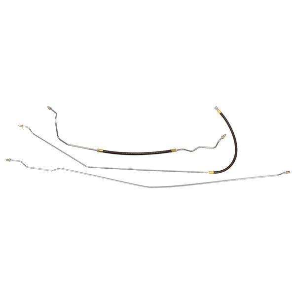 1998-99 Chevrolet GMC Cadillac Suburban Escalade 2wd & 4wd 5.7L 5/16" Fuel Return Lines 3pc, Stainless