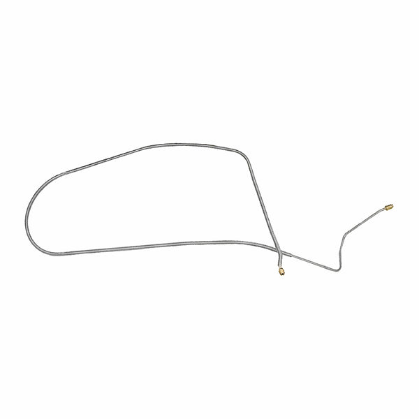 1967 Chevrolet Corvette Manual Brake 1/4" F to R Brake Line 1pc, Stainless